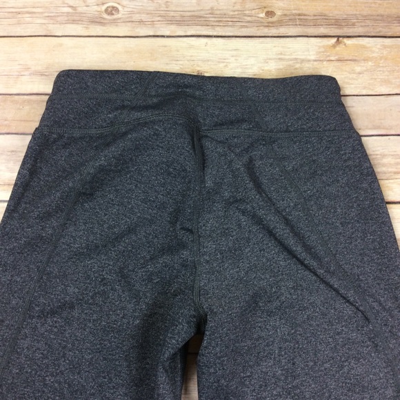Lucy Activewear Small Heathered Gray Crop Leggings - Picture 6 of 8